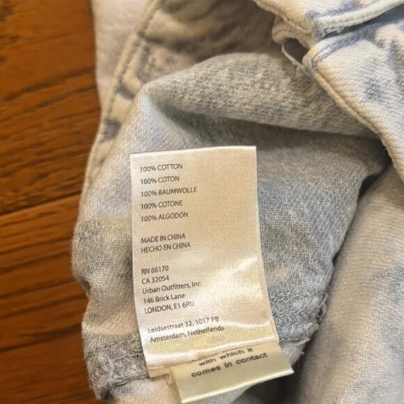 Anthropologie Pilcro Denim Shorts size 14 - Picture 3 of 7